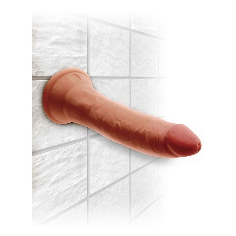 King Cock Plus 3D Triple Density Dildo 18 Cm | Niks.fi verkkokauppa