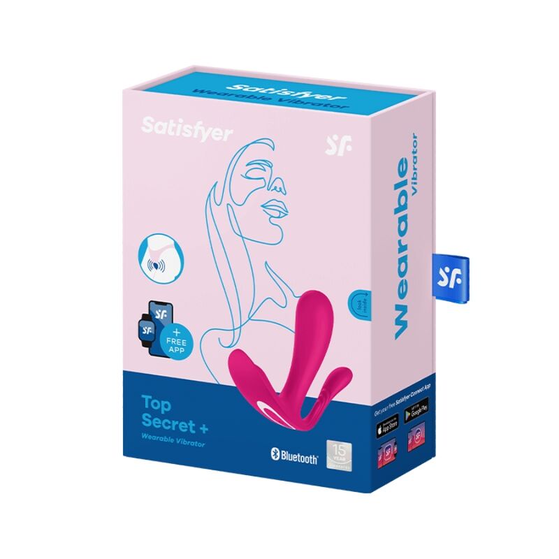 Satisfyer Top Secret Plus Vibrator Pink | Niks.fi verkkokauppa