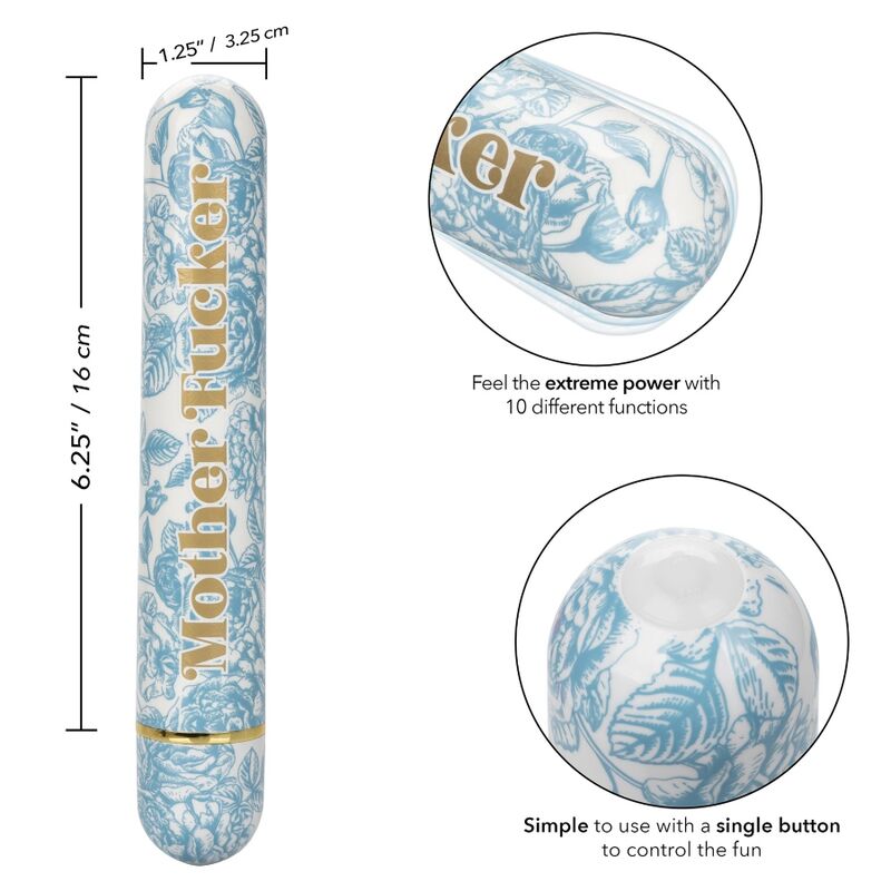 Calexotics Mother Fucker Personal Vibrating Bullet | Niks.fi verkkokauppa