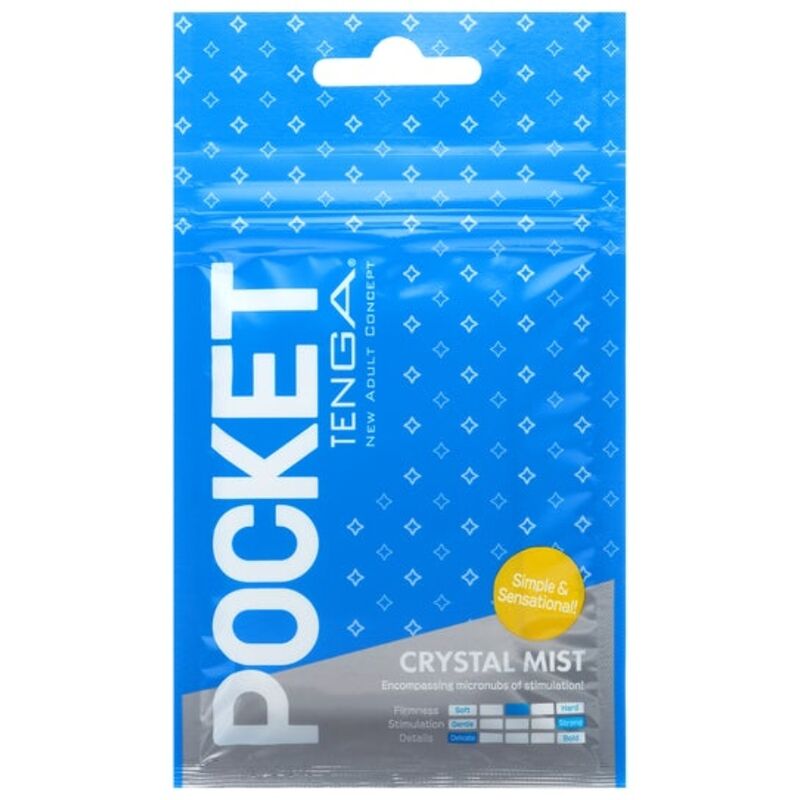 Tenga Crystal Mist Pocket Masturbador | Niks.fi verkkokauppa
