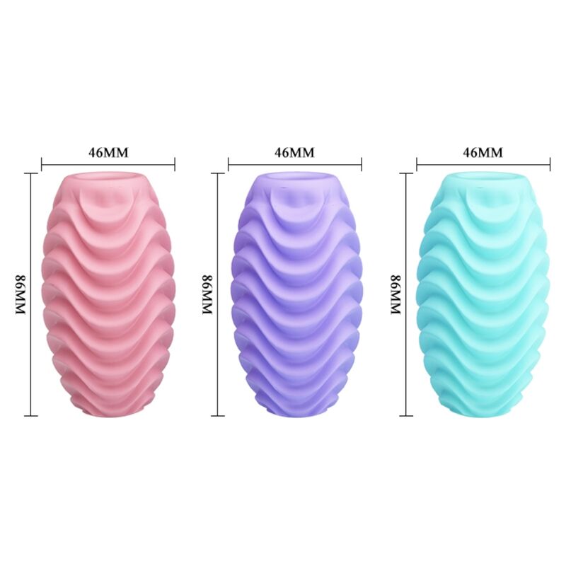 Pretty Love Double Sided Masturbator Egg 15 Units | Niks.fi verkkokauppa