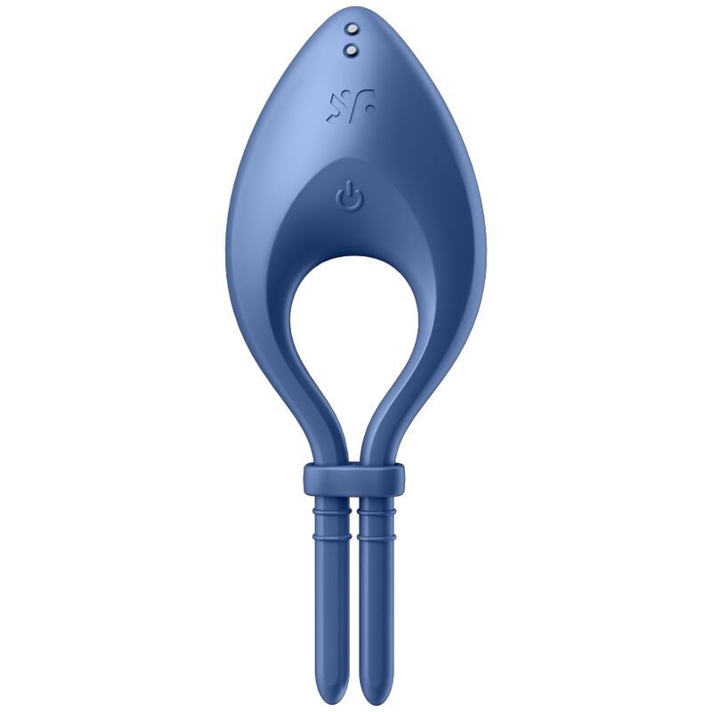 Satisfyer Bullseye Ring Vibrator App Blue | Niks.fi verkkokauppa