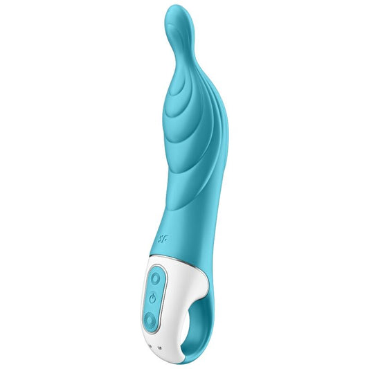 Satisfyer A-Mazing 2 A-Spot Vibrator Turquoise | Niks.fi verkkokauppa