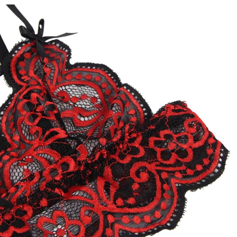 Subblime Set Two Pieces Set Lace Top And Panties S/M | Niks.fi verkkokauppa