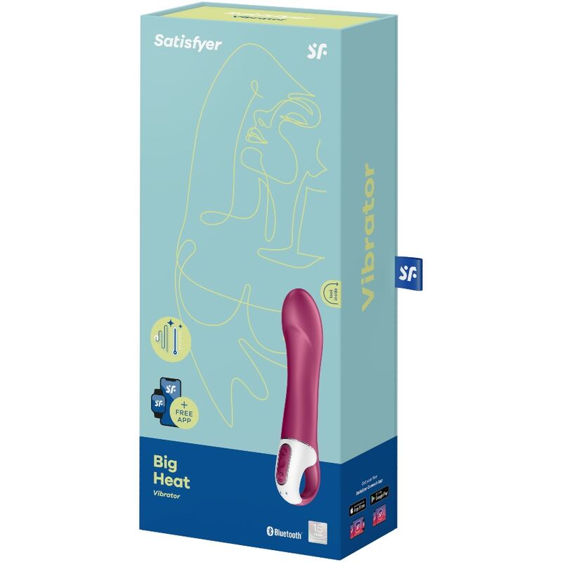 Satisfyer Big Heat G-piste vibraattori | Niks.fi verkkokauppa