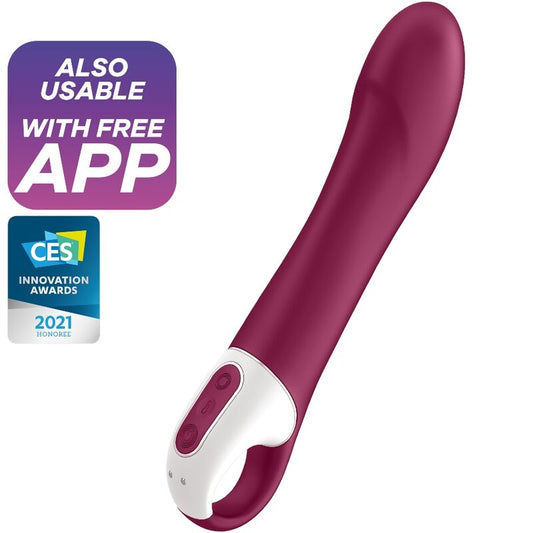 Satisfyer Big Heat G-piste vibraattori | Niks.fi verkkokauppa