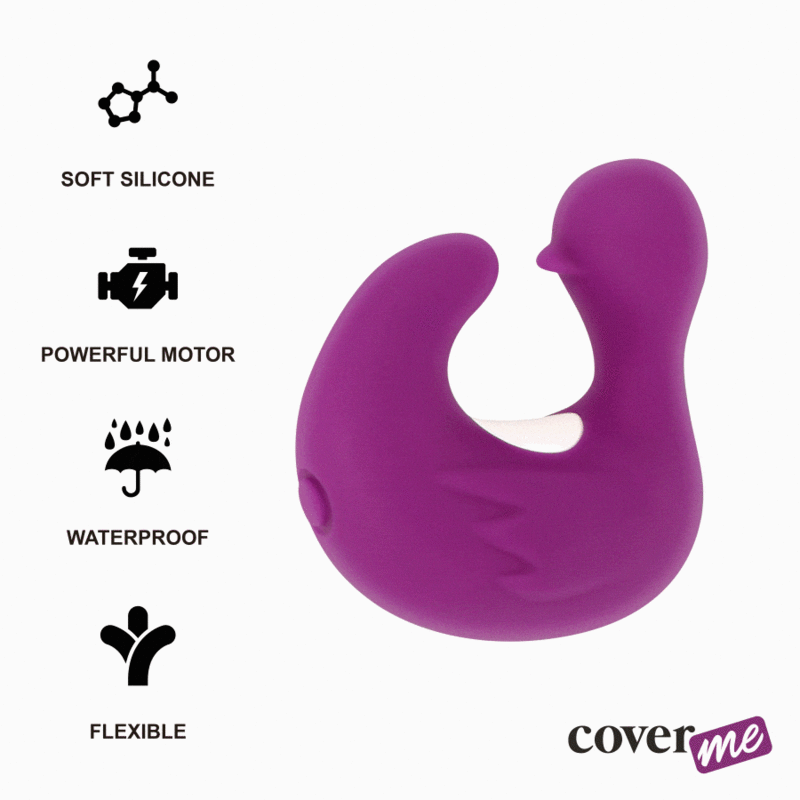 Coverme Duckymania Rechargeable Silicone Stimulating Duck Thimble | Niks.fi verkkokauppa
