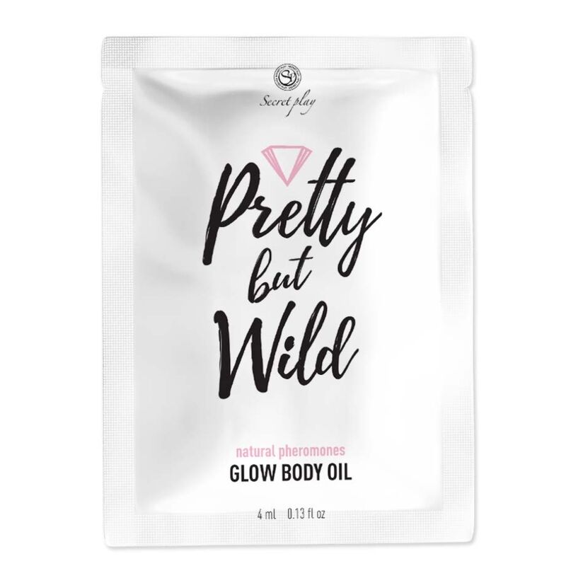 Secretplay Pretty But Wild Glow Body Oil Sachet | Niks.fi verkkokauppa