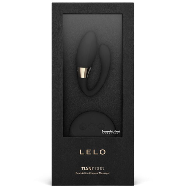 Lelo Tiani Duo Black Couples Massager | Niks.fi verkkokauppa