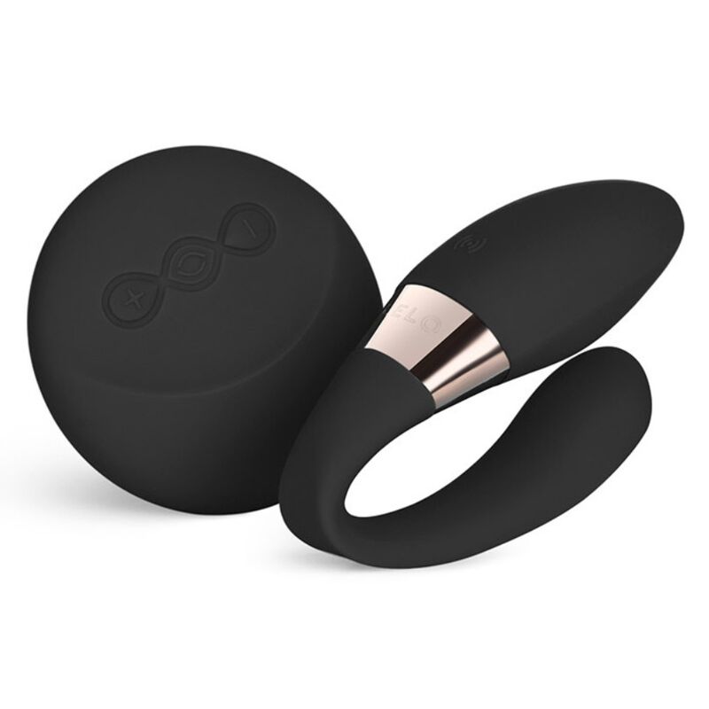 Lelo Tiani Duo Black Couples Massager | Niks.fi verkkokauppa