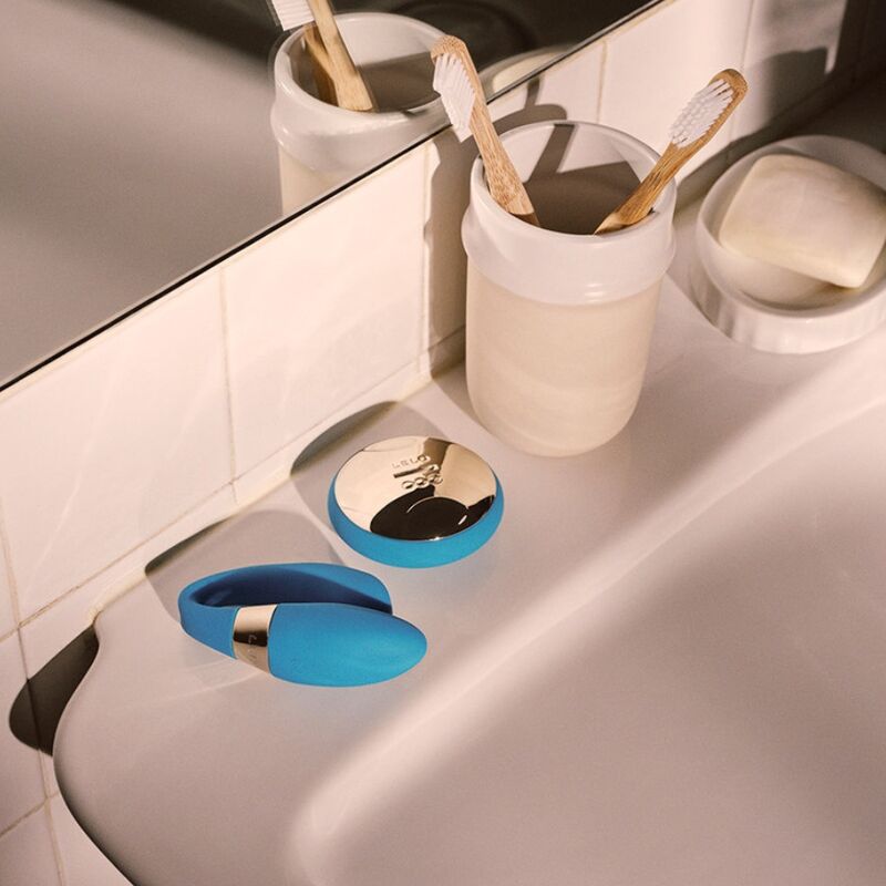 Lelo Tiani Duo Blue Couples Massager | Niks.fi verkkokauppa