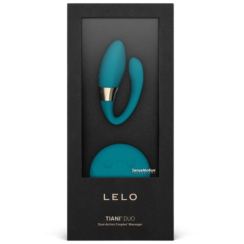 Lelo Tiani Duo Blue Couples Massager | Niks.fi verkkokauppa