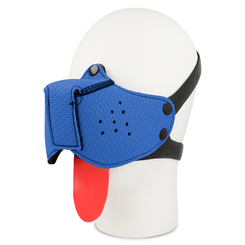 Ohmama Fetish Dog Muzzle Blue | Niks.fi verkkokauppa