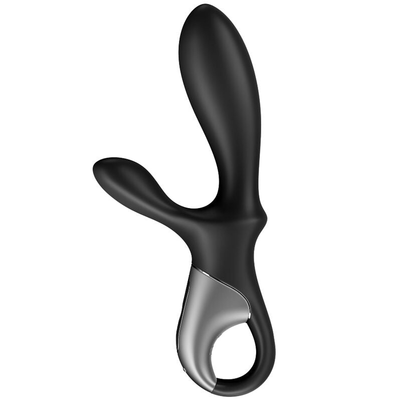 Satisfyer Heat Climax + Anal Vibrator App Black | Niks.fi verkkokauppa