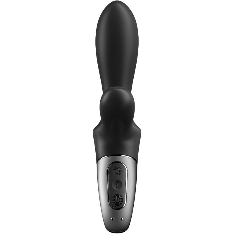 Satisfyer Heat Climax + Anal Vibrator App Black | Niks.fi verkkokauppa