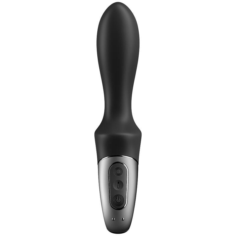 Satisfyer Heat Climax Anal Vibrator App Black | Niks.fi verkkokauppa