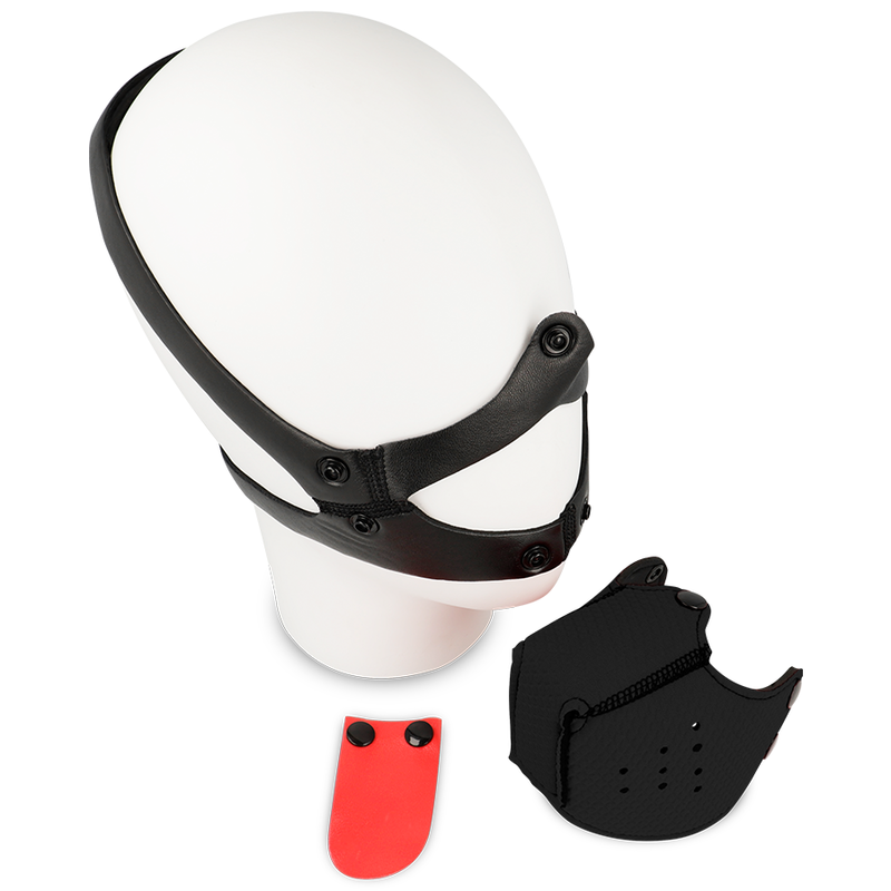 Ohmama Fetish Dog Muzzle Black | Niks.fi verkkokauppa