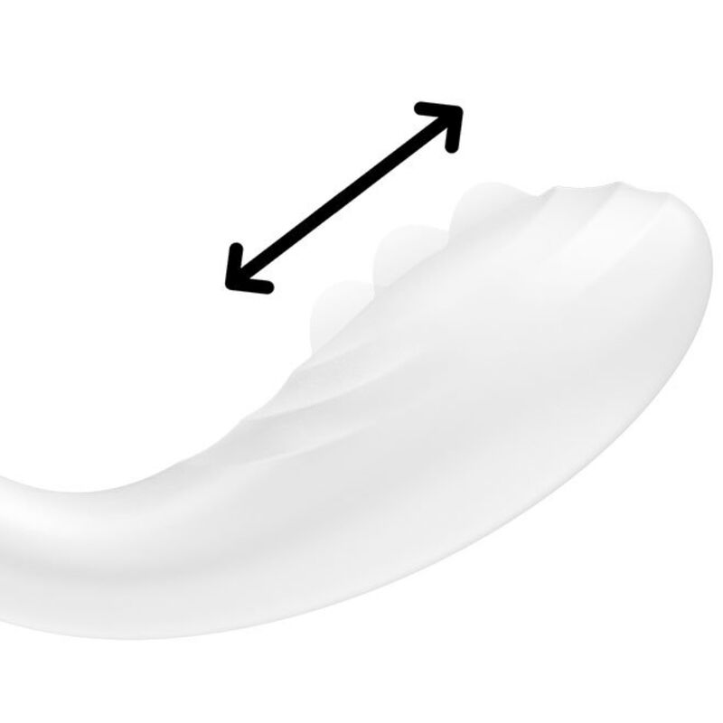 Satisfyer Rrrolling Pleasure G-Spot Vibrator White | Niks.fi verkkokauppa