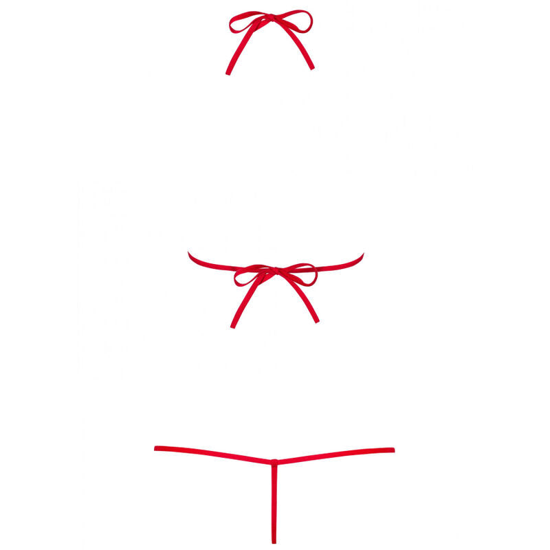 Obsessive Teddy Luiza Red S/M | Niks.fi verkkokauppa