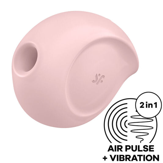 Satisfyer Sugar Rush Air Pulse Stimulator & Vibrator Pink | Niks.fi verkkokauppa
