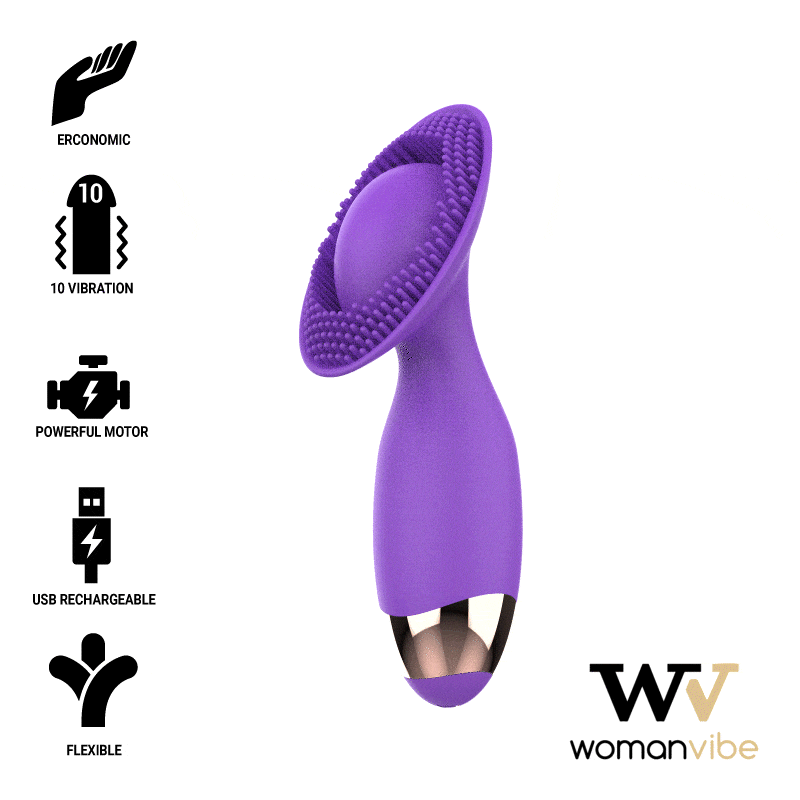 Womanvibe Puppy Stimulator Rechargeable Silicone | Niks.fi verkkokauppa