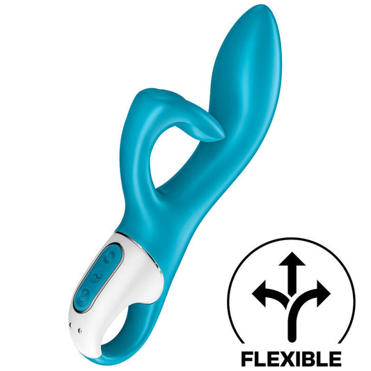 Satisfyer Embrace Me G-Spot Vibrator Turquoise | Niks.fi verkkokauppa