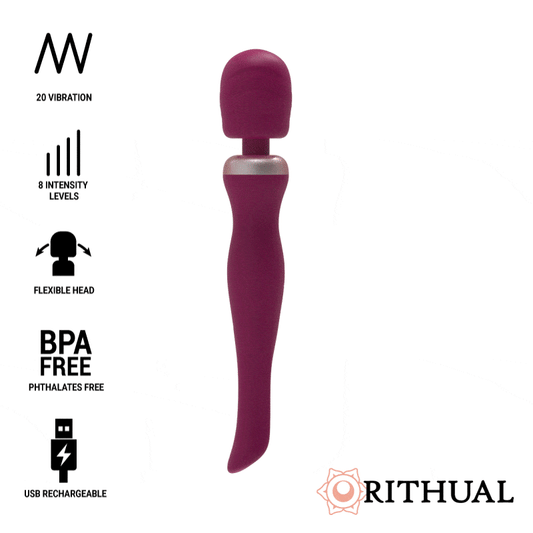 Rithual Powerful Rechargeable Akasha Wand 2.0 Orchid | Niks.fi verkkokauppa