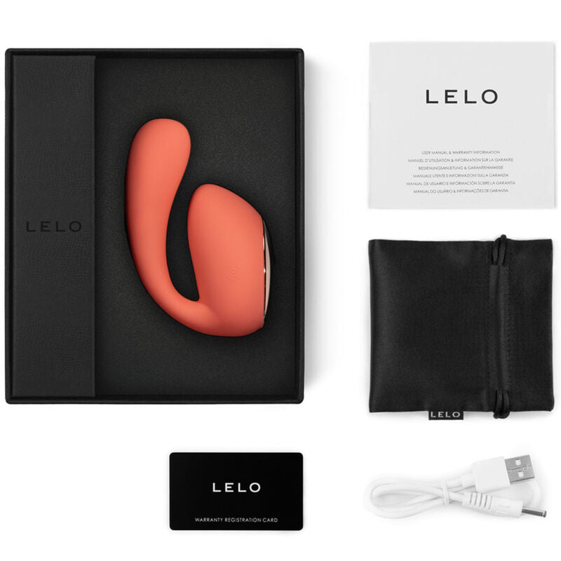 Lelo Ida Wave Coral Couples Massager | Niks.fi verkkokauppa