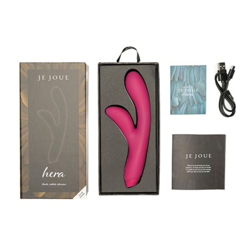 Je Joue Hera Rabbit Vibrator Fuchsia | Niks.fi verkkokauppa