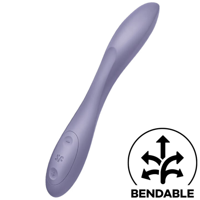 Satisfyer G-Spot Flex 2 Multi Vibrator Purple | Niks.fi verkkokauppa