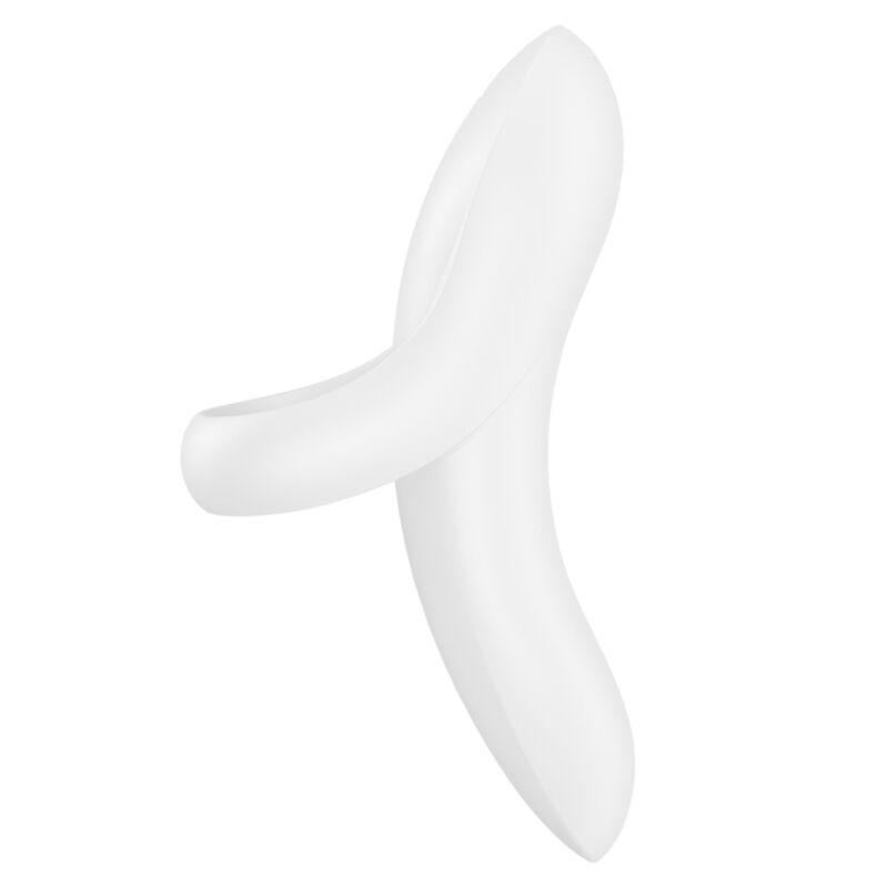 Satisfyer Bold Lover Sormivibraattori - Valkoinen | Niks.fi verkkokauppa