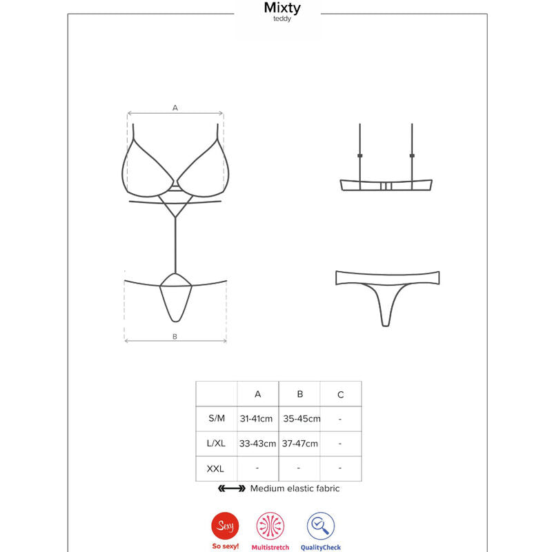 Obsessive Mixty Teddy L/Xl | Niks.fi verkkokauppa