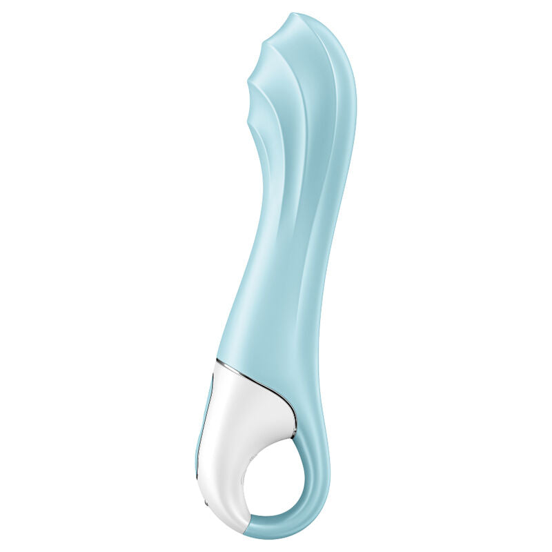 Satisfyer Air Pump Vibrator 5+ Inflatable G-Spot Vibrator App Blue | Niks.fi verkkokauppa