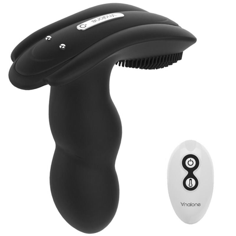 Nalone Loli Remote Control Massager Black | Niks.fi verkkokauppa