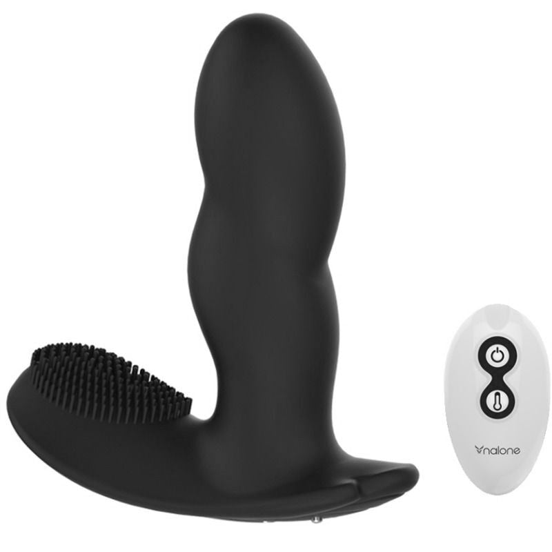 Nalone Loli Remote Control Massager Black | Niks.fi verkkokauppa