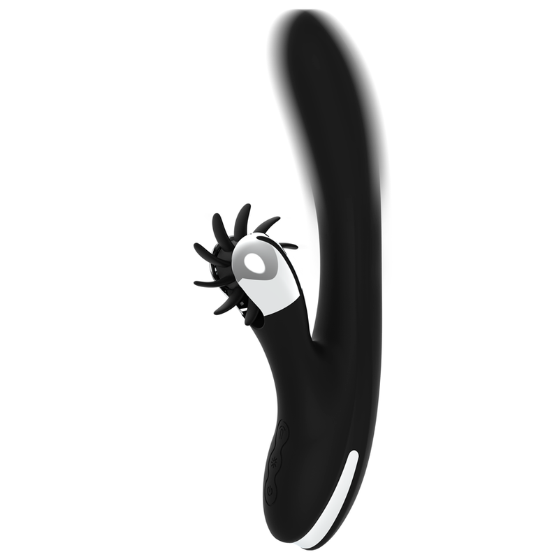 Black&Silver Bunny Johnny Vibrating Vibe | Niks.fi verkkokauppa