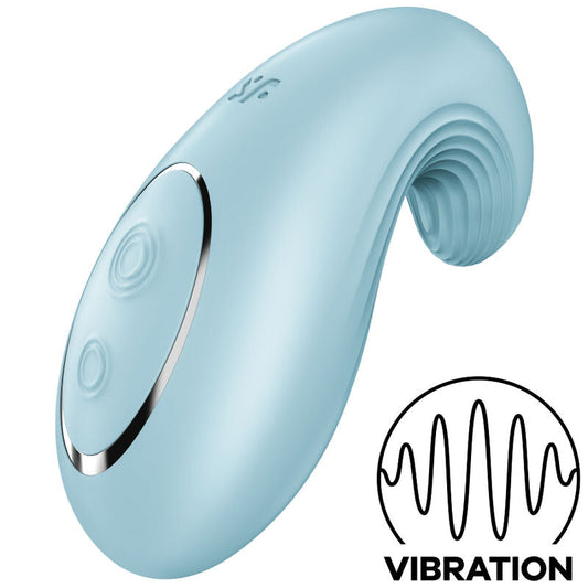 Satisfyer Dipping Delight Lay-On Vibrator Blue | Niks.fi verkkokauppa