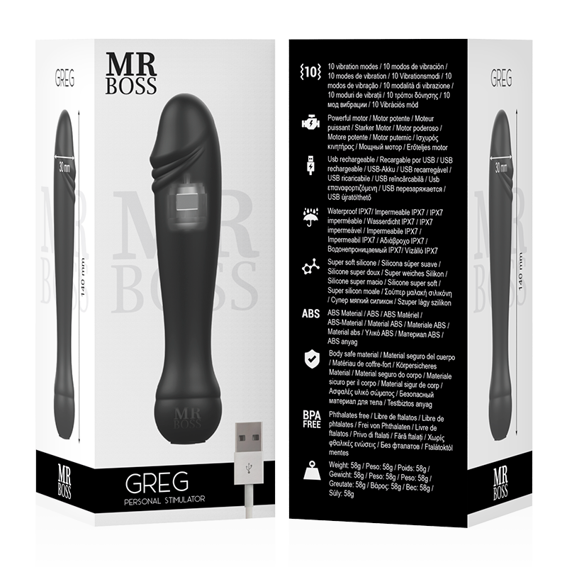 Mr Boss Greg Personal Stimulator | Niks.fi verkkokauppa