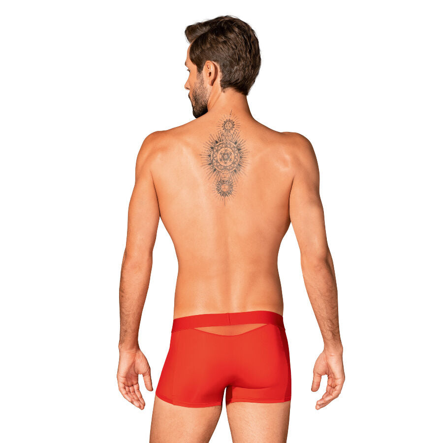 Obsessive Boldero Boxer Shorts Red S/M | Niks.fi verkkokauppa