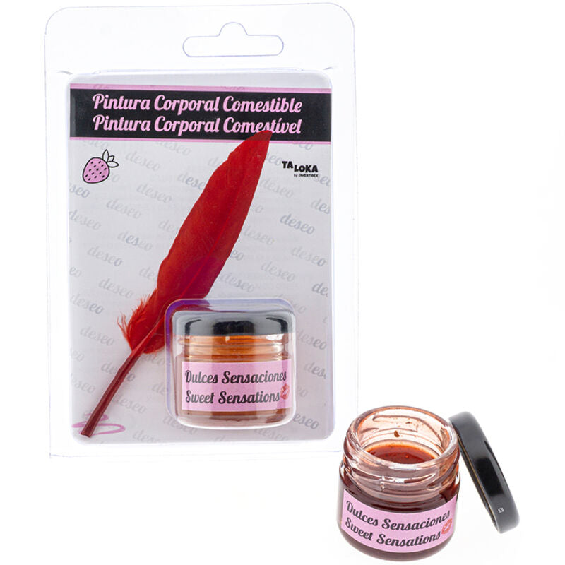 Taloka Strawberry Edible Paint | Niks.fi verkkokauppa