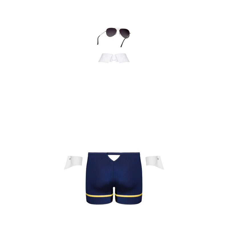 Obsessive Pilotman Set Costume S/M | Niks.fi verkkokauppa