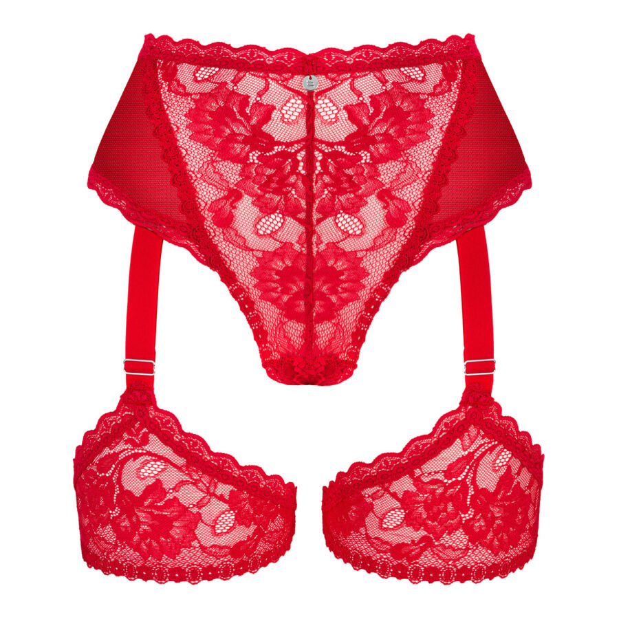 Obsessive Belovya Garter Panties Xs/S | Niks.fi verkkokauppa
