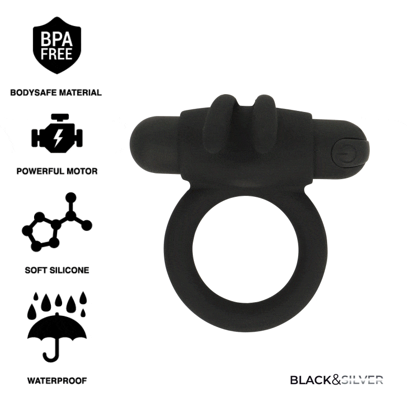 Black&Silver Agron Ring 2.O | Niks.fi verkkokauppa