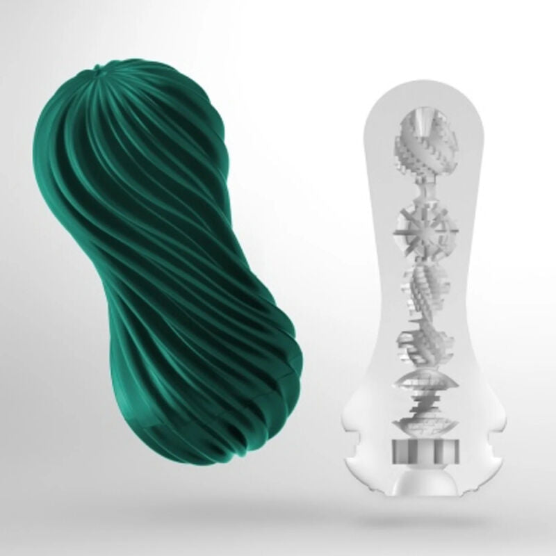 Tenga Flex Fizzy Green Masturbator | Niks.fi verkkokauppa