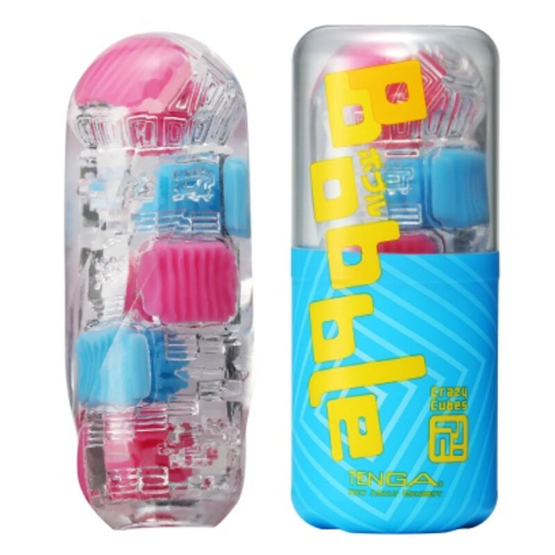 Tenga Bobble Crazy Cubes Masturbator | Niks.fi verkkokauppa
