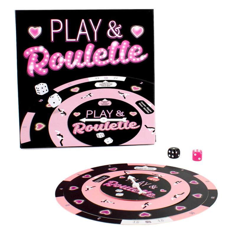 Secretplay Play & Roulette Dice & Roulette Game (Es/Pt/En/Fr) | Niks.fi verkkokauppa