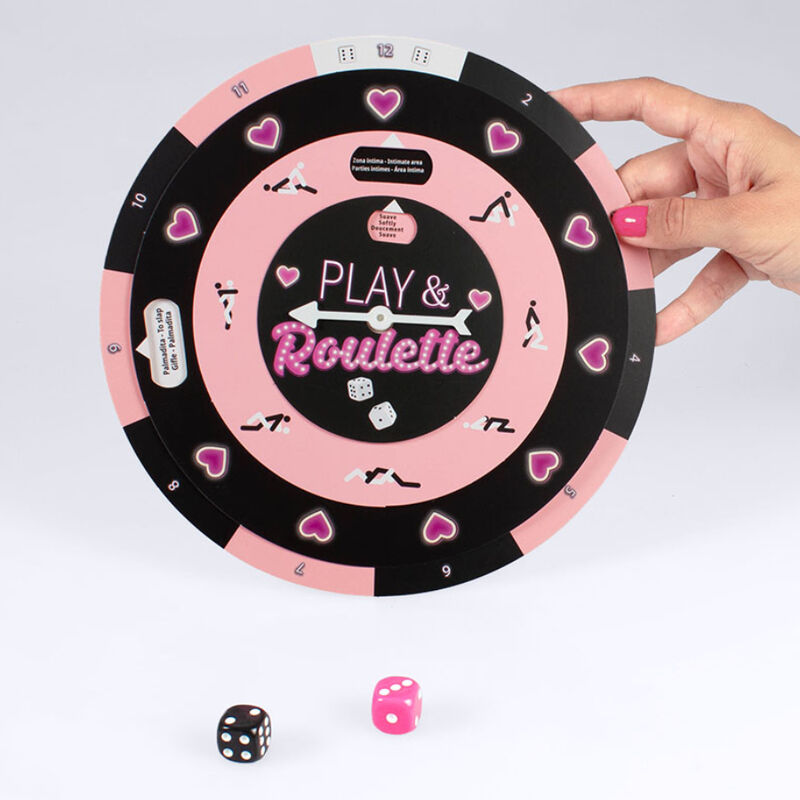 Secretplay Play & Roulette Dice & Roulette Game (Es/Pt/En/Fr) | Niks.fi verkkokauppa