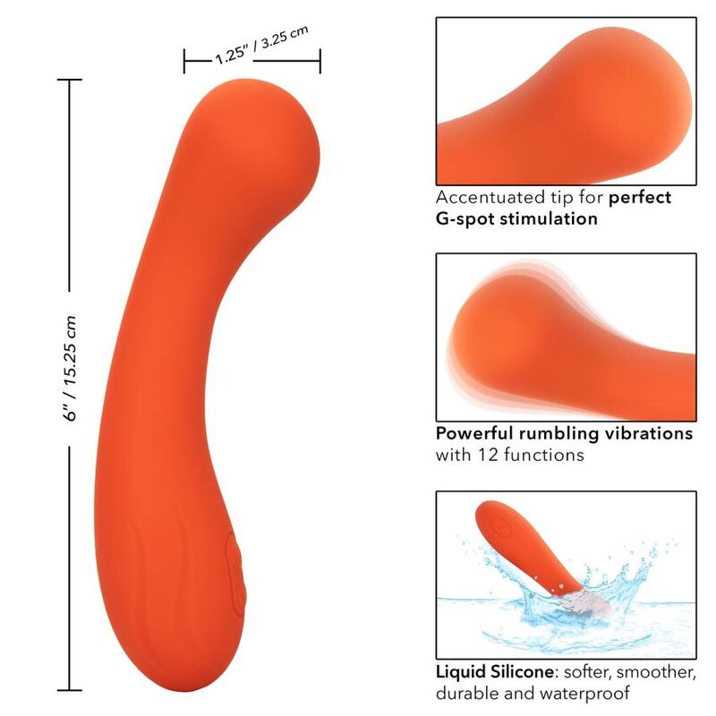 Calexotics Stella G-Wand Orange | Niks.fi verkkokauppa