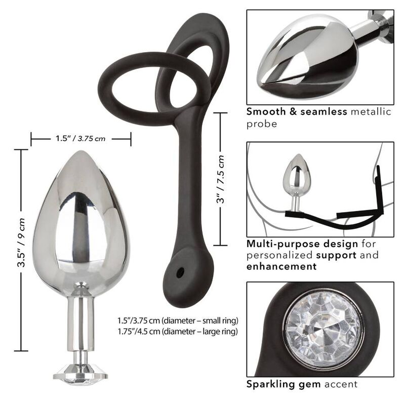 Calexotics Star Fucker Xl Teardrop Plug | Niks.fi verkkokauppa
