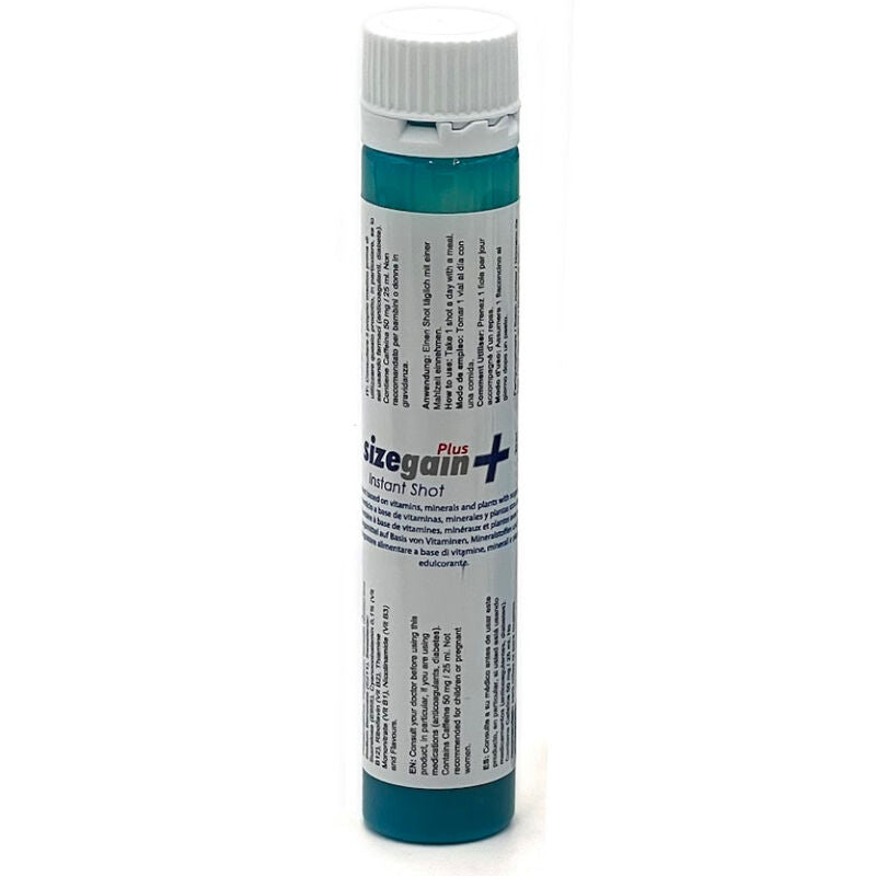 500 Cosmetics -Sizegain Plus Instant Shot Male Energizer 5 Units | Niks.fi verkkokauppa